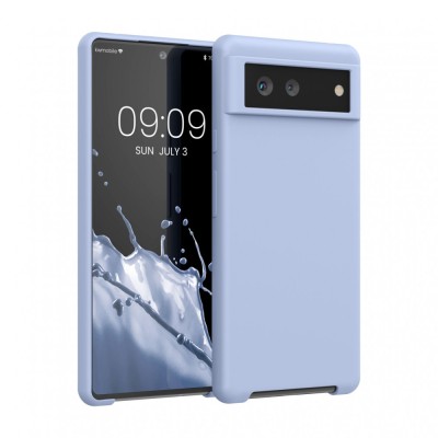 Husa pentru Google Pixel 6, Silicon, Albastru, 55480.58, kwmobile foto