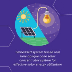 Embedded system based real time oblique cone solar concentrator system for effective solar energy utilization