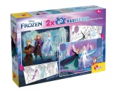 Puzzle de podea, Lisciani, Disney Frozen, Maxi, 2 x 60 piese