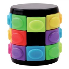 Jucărie Fidget, Tube Magic, Multicolor, 4x4cm, Plastic