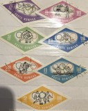 Timbre Serii Romania Sport Tokio Olimpiada, Stampilat