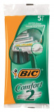 Bic Aparat De Ras Dispozabil Pentru Barbati Comfort2 Cu 2 Lame Pachet 5 Bucati 019120