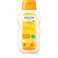 Weleda Baby and Child ulei pentru bebeluși, cu gălbenele fara parfum 200 ml