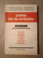 Palia de la Orăștie 1582-1982: studii și cercetări de istorie a limbii și literaturii rom&acirc;ne (col. Biblioteca critică)