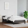 VidaXL Cadru de pat cu tăblie fără saltea, gri, 80x200 cm 347469