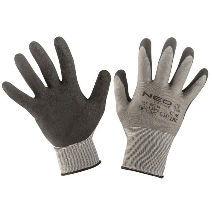 Manusi de lucru, nailon acoperit cu latex (spuma), 3141X, marimea 9 HardWork ToolsRange