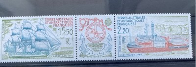 Teritoriul Sudic si Antarctic Francez (TAAF) 1990 Vapoare/ ASTROLABE, MNH, 2v foto