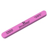 Cumpara ieftin Pila Buffer Unghii Dreapta SensoPRO Milano, granulatie 100 180, roz