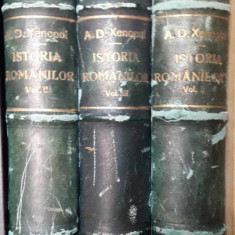 A.D.Xenopol-Istoria romanilor din Dacia Traiana 1913-1914. 5 vol