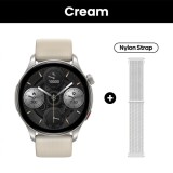 Cumpara ieftin Smartwatch Zeblaze Btalk 3 GPS, Crem, 1.43 AMOLED, HRV, ECG, SpO2, Asistenta vocala, Monitorizare sanatate si menstruatie, Functii sport, Bluetooth Ca