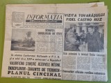 Informatia bucurestiului 27 mai 1972-fidel castro vizita in romania