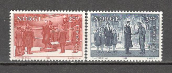 Norvegia.1982 EUROPA-Evenimente istorice SE.550