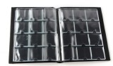 Clasor album ELEGANT pentru 120 monede in cartonase cu 10 folii, culoare albastră