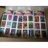 Superheroes Sticker Stamps