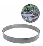 Baumring aus Alu H&ouml;he 140 mm Durchmesser 1.2 m | Baumumrandung | Pflanzringe | Beeteinfassung | Rasenkante rund