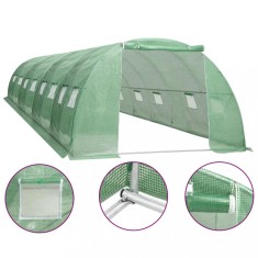 vidaXL Seră, 32 m&sup2;, 8 x 4 x 2 m
