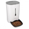 Hranitor automat Navaris caini/pisici, 6L, alb, plastic, dispenser programabil, 1 compartiment, hrana uscata