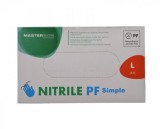 Set 100 manusi pentru mecanici, marime L, culoare albastru Cod Produs: MX_NEW AA16745