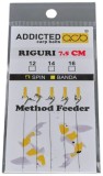 Carlige Legate ADDICTED CARP BAITS, Nr.16, 7.5cm, 5buc/pac