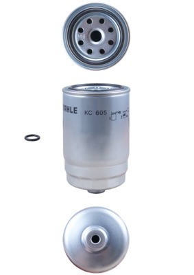 MAHLE KC 605D filtru combustibil foto
