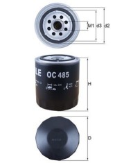 MAHLE OC 485 Filtru ulei