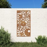 Decor perete gradina 105x55 cm design roti zimtare otel Corten GartenMobel Dekor, vidaXL