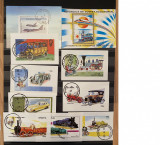 LOT 5 timbre uzate diferite tari/ Avioane/ Masini/ Vapoare