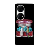 Husa compatibila cu Huawei Nova Y70 model Mr. meeseeks Bar, Silicon, TPU, Viceversa, Transparent, Carcasa