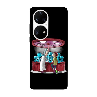 Husa compatibila cu Huawei Nova Y70 model Mr. meeseeks Bar, Silicon, TPU, Viceversa foto
