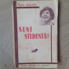Sunt studenta!,Marta Radulescu,prima editie.