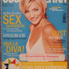 Revista Cosmopolitan, in germana, July 2001, Cameron Diaz 214 pagini