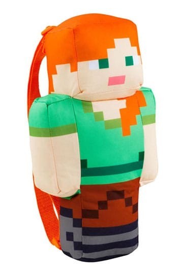 Ghiozdan plus Minecraft Alex 30 cm