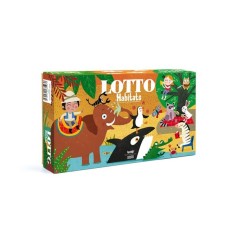 Joc de asociere Londji Loto habitat