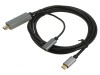 Adaptor USB 3.0/3.1 Aurit 1,8m Negru PVC 60W, VCOM