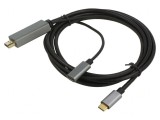 Adaptor USB 3.0/3.1 Aurit 1,8m Negru PVC 60W, VCOM