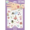 Tatuaje Temporare Fete Djeco Prietenii Zanei, Metalice, Multicolor, +3 Ani