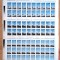 TIMBRE ROM&Acirc;NIA LP 1474/1998 -FARURI - Set de 4 coli a cate 50 timbre -MNH