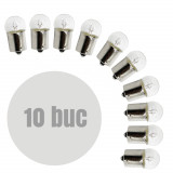 Bec auto R10W - G18 - BA15s - 12V 10W - set de 10 - CARGUARD BAA026