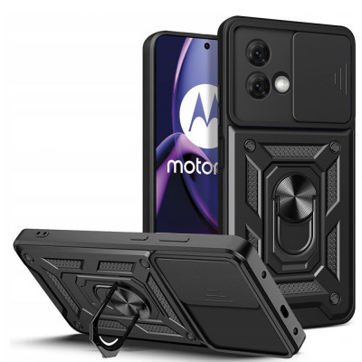 Husa pentru Motorola Moto G84, Techsuit CamShield Series, Black foto