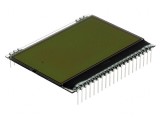 Afișaj LCD Grafic 128x64 Galben-Verde 55x43mm