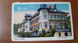 Carte postala, Baile Govora, Hotelul Stefanescu, perioada interbelica