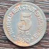 (M2230) MONEDA (NOTGELD) GERMANIA - 5 PFENNIG 1920 - STADT SPREMBERG, Europa