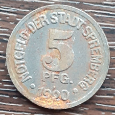 (M2230) MONEDA (NOTGELD) GERMANIA - 5 PFENNIG 1920 - STADT SPREMBERG