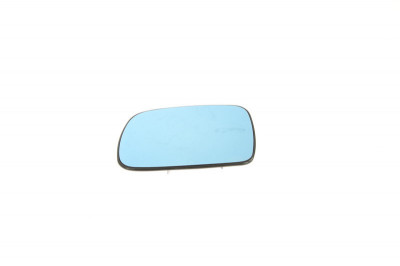 Sticla oglinda exterioara albastra stanga Peugeot 407 (2002 - 2010) fara incalzire foto