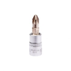 Bit cruce PZ 2 cu adaptor 37 mm 1/4&quot; Yato YT-04418