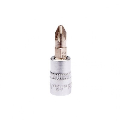 Bit cruce PZ 2 cu adaptor 37 mm 1/4&amp;quot; Yato YT-04418 foto