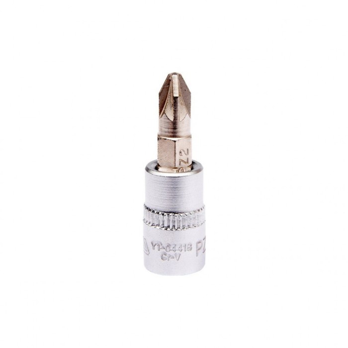 Bit cruce PZ 2 cu adaptor 37 mm 1/4&quot; Yato YT-04418