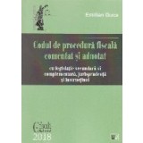 Codul de procedura fiscala comentat si adnotat 2018