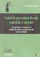 Codul de procedura fiscala comentat si adnotat 2018 foto