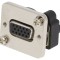 Conector cuplor D-Sub argintiu